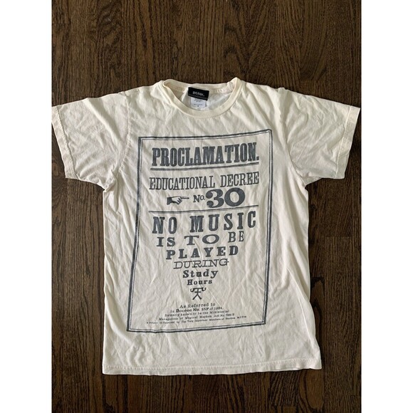 Harry Potter Mens Sz M Short Sleeve T Shirt Proclamation Ministry of Magic Cotto - Picture 1 of 5